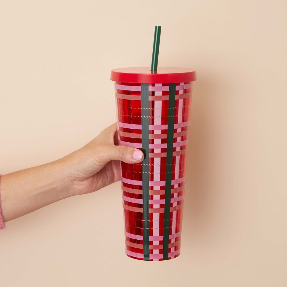 NWT STARBUCKS X ban.do 2018 Holiday Cold Cup